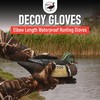 DecoyPro Decoy Gloves - Elbow Length Duck Hunting Camo Gloves