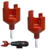2 Pcs Electric Fence Drill Chuck Plastic Electric Fence Fencing