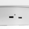 Rotating Display Stand White Plug in Remote Control Load Bearing