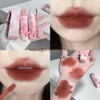 Gege bear Girly Heart Soft Matte Lip Gloss Slip Mad