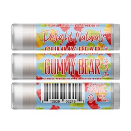 Delight Naturals JUMBO Lip Balm - Gummy Bear