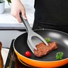 Ciieeo 2 in 1 Grip and Flip Spatula Tong, Egg