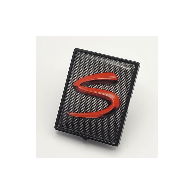 Emblem Holder Black Cascade Compatible with Vespa and Piaggio Holder
