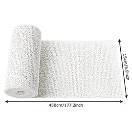 6 Pack Plaster Gauze Bandage for Hobby Craft, Each Roll 6” x 180”Plaster Cloth Rolls Bulk, Plaster Cloth Gauze Bandage for Masks, Scenery, Belly Cast 