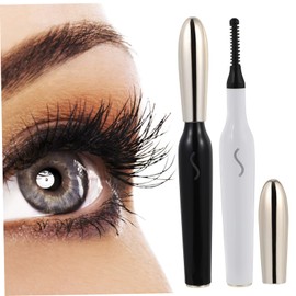 IWOWHERO USB Electric Eyelash Curler Tool for Women Professional Heating Curling Clip Beauty Makeup Device for Eye Shapes Portable and Easy to Use