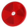 12PCs Round Reflector Red Reflective Sticker Waterproof Signal Warning for