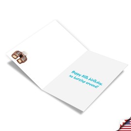 NobleWorks Funny 85th Birthday Milestone Greeting Card with 5 x 7 Inch Envelope (1 Card) Horse Teeth - 85 C10670MBG