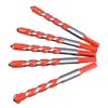 5PCS Twist Drill Bits 16.2mm Straight Triangle Shank Cemented Carbide