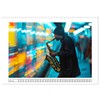 In Jazz Bars at Midnight (Wall Calendar 2026 DIN A3