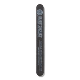 Beauty Secrets Black Cushion Nail File Medium Coarse 180/100