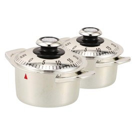 Alipis 60-Minute Mechanical Kitchen Timer Countdown Timer for Cooking Baking Classroom Use Loud Alarm