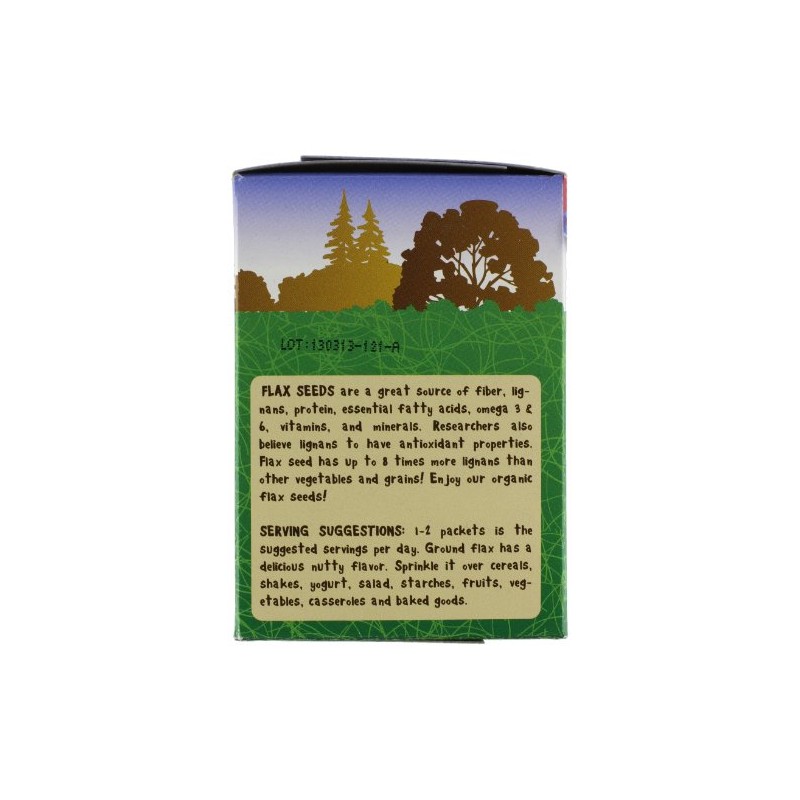 Carrington Farms Organic Ground Milled Flax Seed, 12 Count Easy