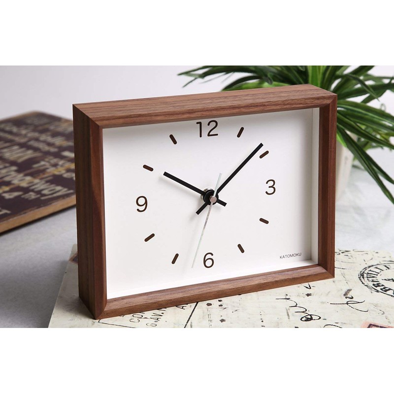 KATOMOKU Dual use clock 2 Table Clock Wall Clock Sweep