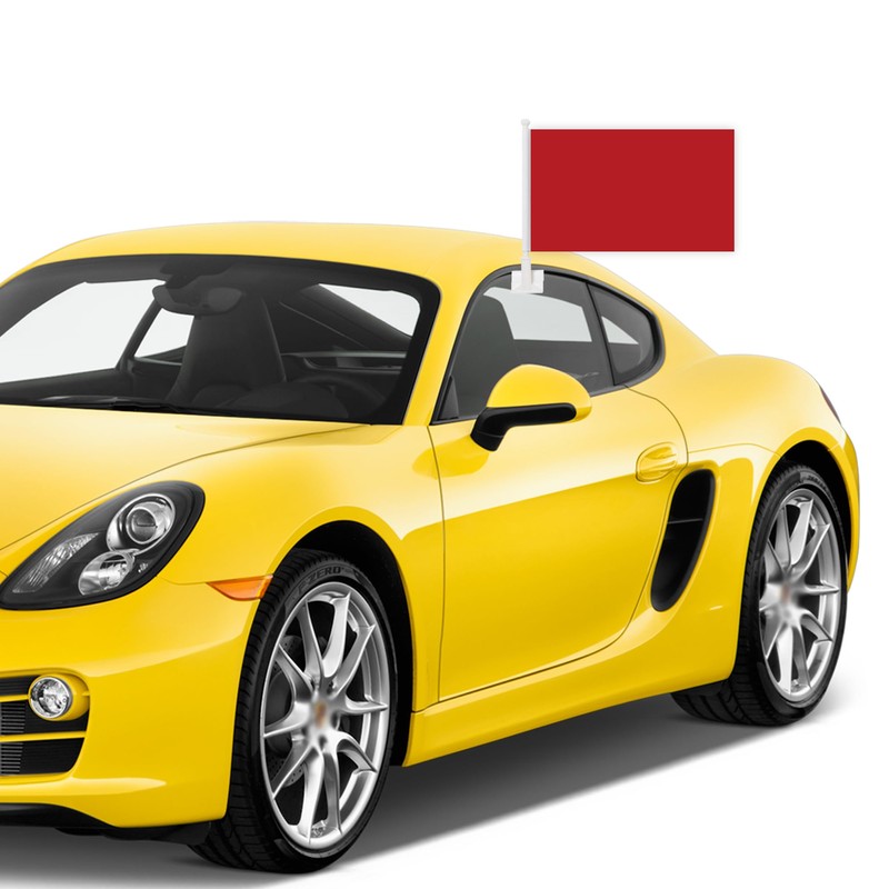 Double Sided Three Layers Solid Car Flags 10x16 Inch, with