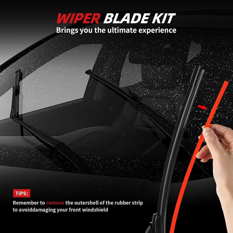 OTUAYAUTO Windshield Wiper Blades - Replacement for Volkswagen Vw Tiguan