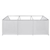 FORALEBEN Carport Replacement Side Wall Tarp Top for 10' x