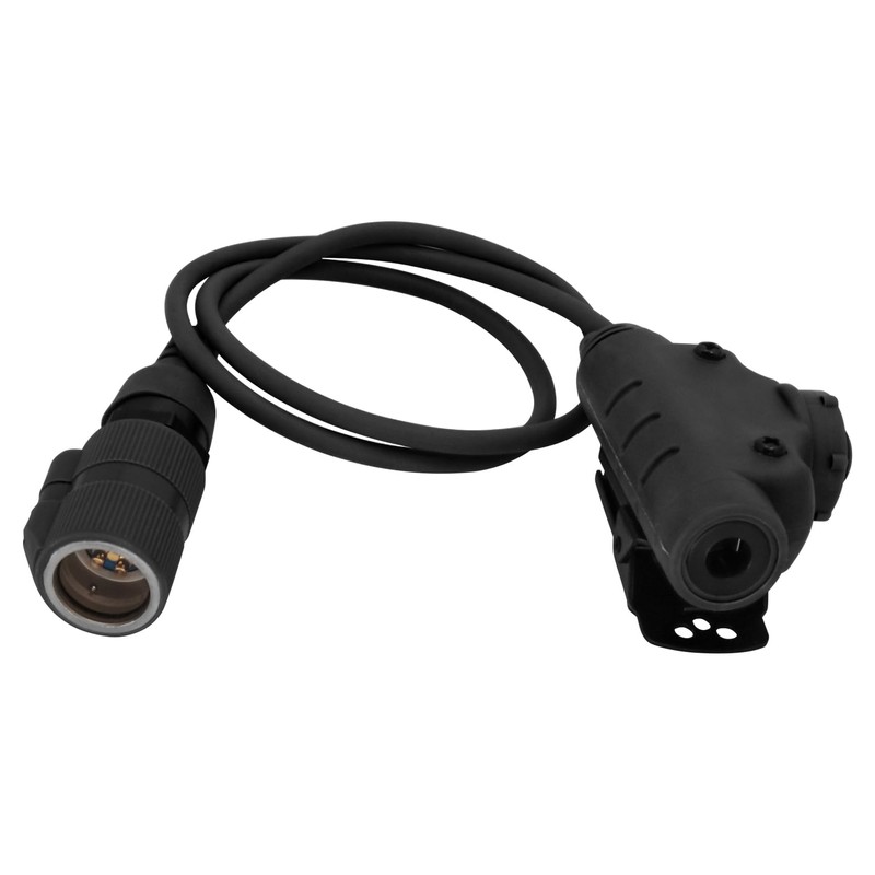 HEARFALCOM Tactical Military Accessories 6-Pin V2 U94 PTT Adapter for