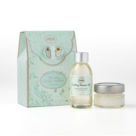 SABON Mini Body Care Kit, Minty Spark, 3.4 fl oz (100 mL, 60 g)