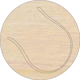 Sport Tennis Ball - Laser Cut Out Unfinished Wood Craft Shape SPT673 28" / 1/8" thick