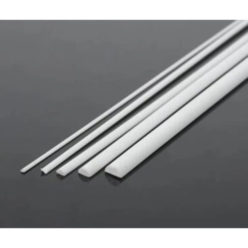 Evergreen Styrene Half Round 1.0mm Dia (0.040")