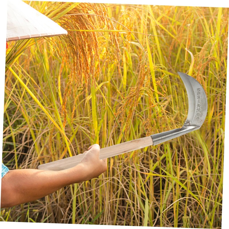 MERRYHAPY 6-Piece Hardwood Handles Replacement for Wooden Hoe Shovel Axe