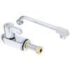 SANEI JA572DC-13 Vertical Upward Swivel Faucet Lever Handle 90 Degree