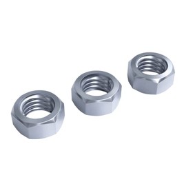 1/4 Inch Hex Nut - Pack of 10 - Nut for Camera Thread - Hex Inch Nut for Photo, Tripod & Telescope - Rustproof Hex Nuts 1/4 Inch - Mounting Screw