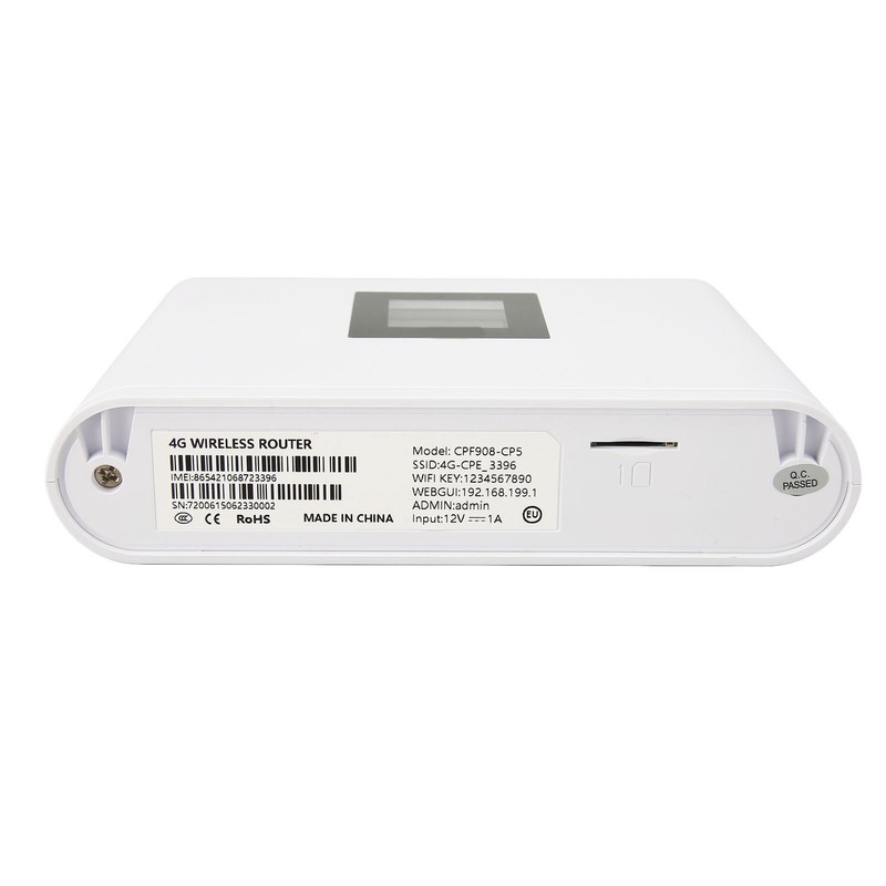 4G LTE Wireless Router with SIM Card Slot 300Mbps CAT4