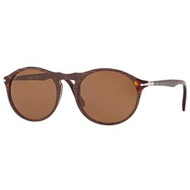 Persol PO3204SM Sunglasses 1091AN P. Galles Brown/Brown Polarized Lens 54mm