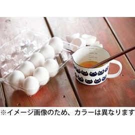 Tamahashi OHANA MC-604 Measuring Cup, Enamel, 15.9 fl oz (450 ml), Made in Japan, Prunes, White