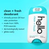 hello hello Activated Charcoal Fresh and Clean Deodorant for Women