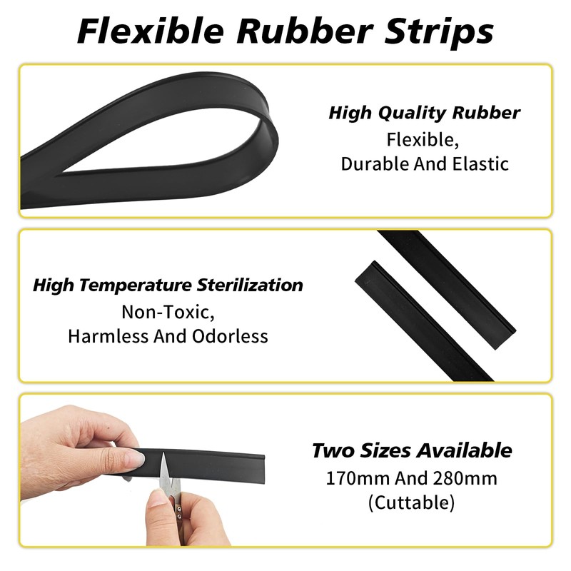 Window Vac Accessories for Karcher WV2 WV5, 7 Pcs Window