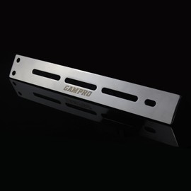 GAMPRO Air Horn Install Mounting Plate for Fixed Single Trumpet Air Horn Mounted on Motorcycle Car Boats Truck Sliver