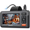 DEPSTECH Dual Lens Borescope, HD Endoscope With Light, 4.3'' IPS