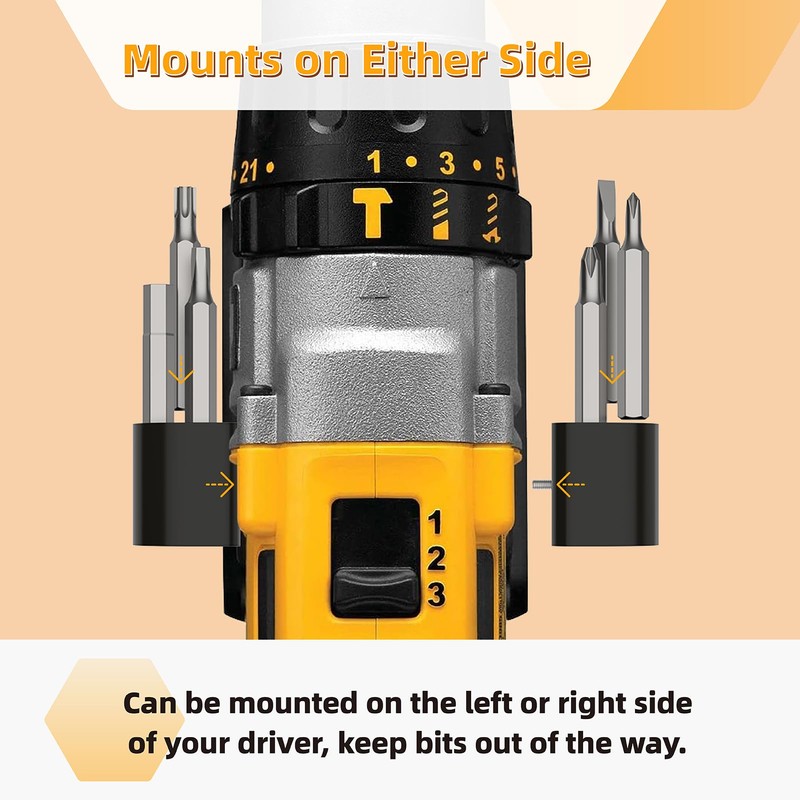 20V Drill Bit Holder Compatible with ‎DeWalt Impact Driver Tool