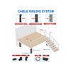 Sidasu 20 Pack Cable Railing Kit - 316 Stainless Steel