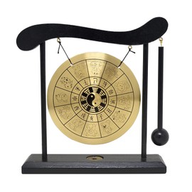 juanxian Zen Art Feng Shui Brass Table Bell (W1649)