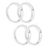 IGTOPS Pack of 4 Wheel Rims Centring Ring Car Aluminium