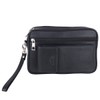 Oakridge Leather Mens Wrist or Waist Bag Organiser Travel -