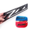 2019-2023 New Z71 Emblem Badges for Silverado 2PCS (Matte Black)