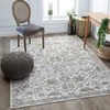 Well Woven Della Cream Vintage Medallion Pattern (5'3" x 7'3")
