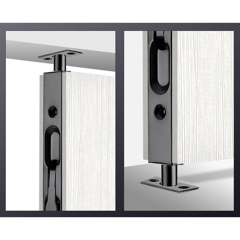 WANLIAN 6 inch Door Bolts,Door Slide Bolt Lock Door Flush