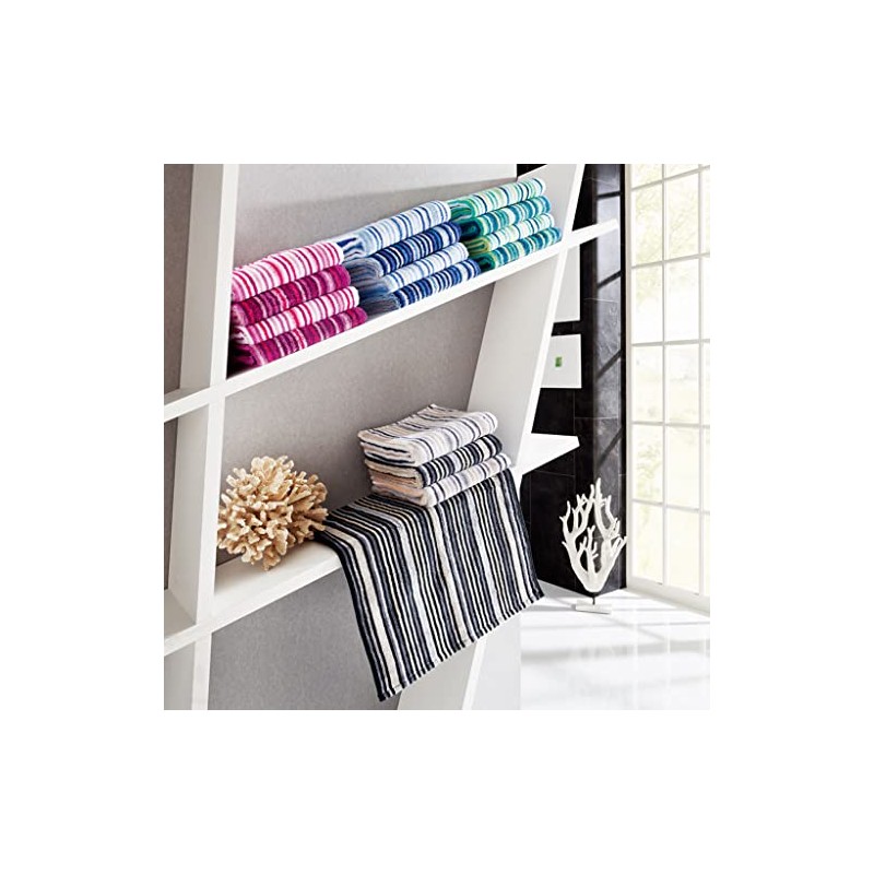 Egeria 34001 COMBI Stripes Hand Towel 50 x 100 cm,