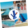 KONTONTY Pool Cleaning Tool Vacuum Suction Head Easy Assembly Bottom