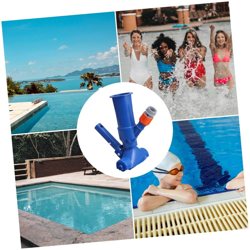 KONTONTY Pool Cleaning Tool Vacuum Suction Head Easy Assembly Bottom
