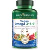 Purity Products Fórmula Vegana Omega Complejo Ácidos Grasos Esenciales Cápsulas