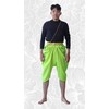 RaanPahMuang Sukhothai Pantalones tailandeses de algodón Batik tradicional, Seda -