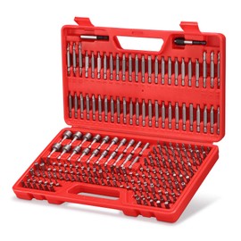 ARUCMIN 214-Piece Screwdriver Bit Set S2 Steel Drill bit set Power Bit Set with Security Bits