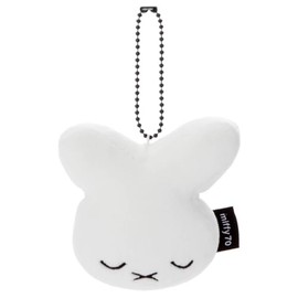 Bruna miffy70th Nine Chi Design Mocchi-Style Face Shaped Mascot Miffy (Plush) Plush Toy Width Approx. 4.7 inches (12 cm)