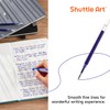Retractable Gel Pen Refills, Shuttle Art 60 Pack Blue Rollerball